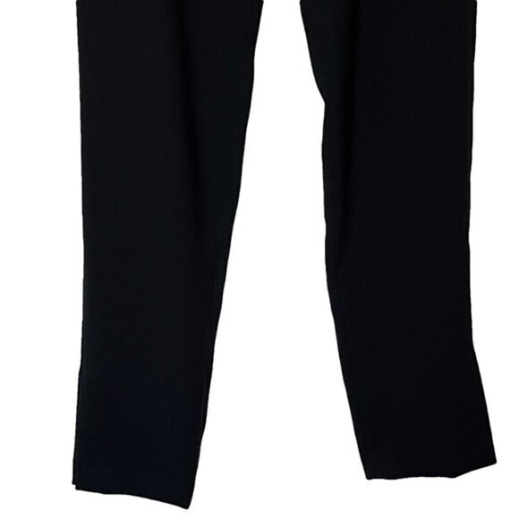 Nili Lotan Cropped Slouchy Pants Black Women’s Size 0 Elastic Waist Pleated - Picture 6 of 14
